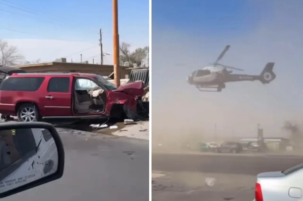 Video: Aparatoso accidente en El Paso deja 7 personas heridas