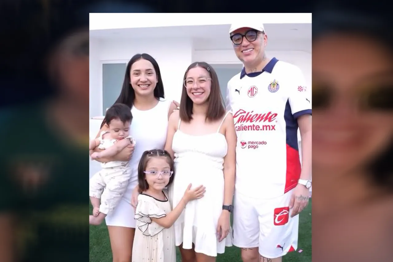 Dani Flow celebra con su novia y su esposa por la llegada de su 3er hijo