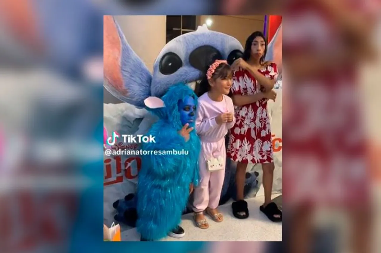 Video: Fan de Lilo y Stich 'se roba' el show en estreno