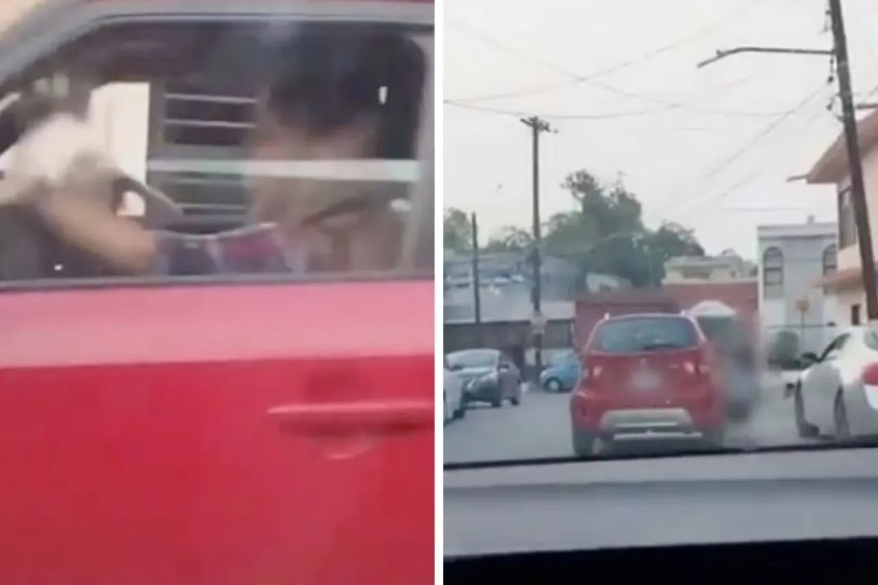 Video: 'No me dejes, mamá'; Niña corre tras auto luego de ser 'abandonada'