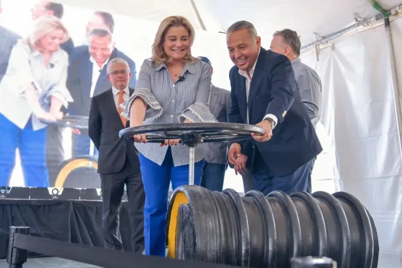 Encabeza gobernadora inauguración del colector Norzagaray en Juárez