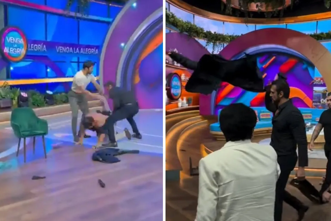 Alberto del Río pierde el control en 'VLA', golpea a personas y destroza foro