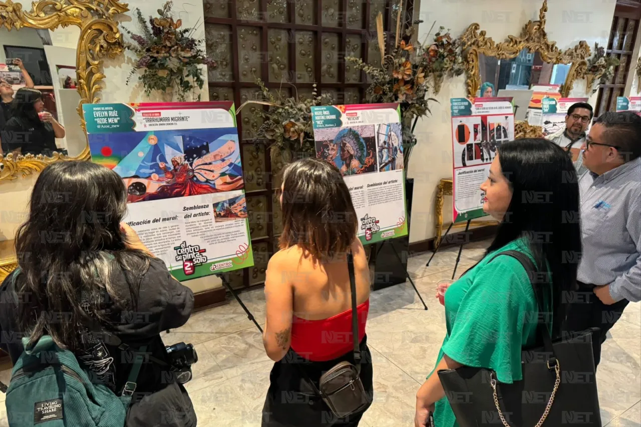 Celebran los colores del Centro de Juárez con exposición
