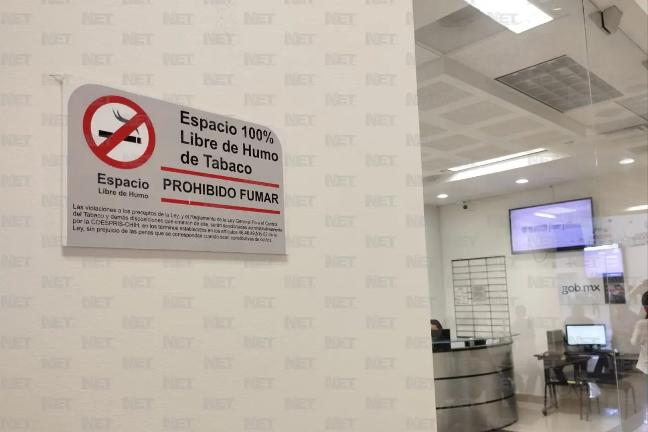 A través de espacios libres de humo buscan erradicar el consumo del tabaco