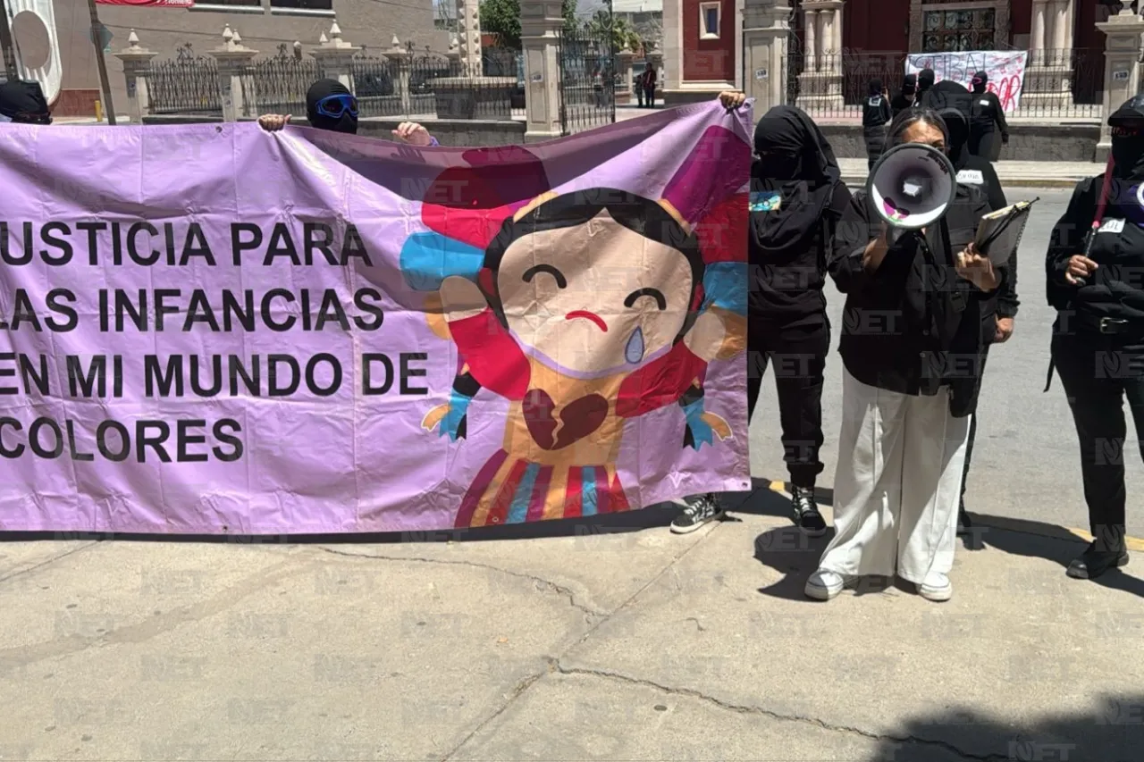 Se manifiestan contra casos de abuso de menores en Juárez