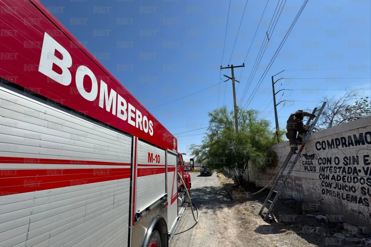 Se incendian cuartos abandonados en Rastro Viejo
