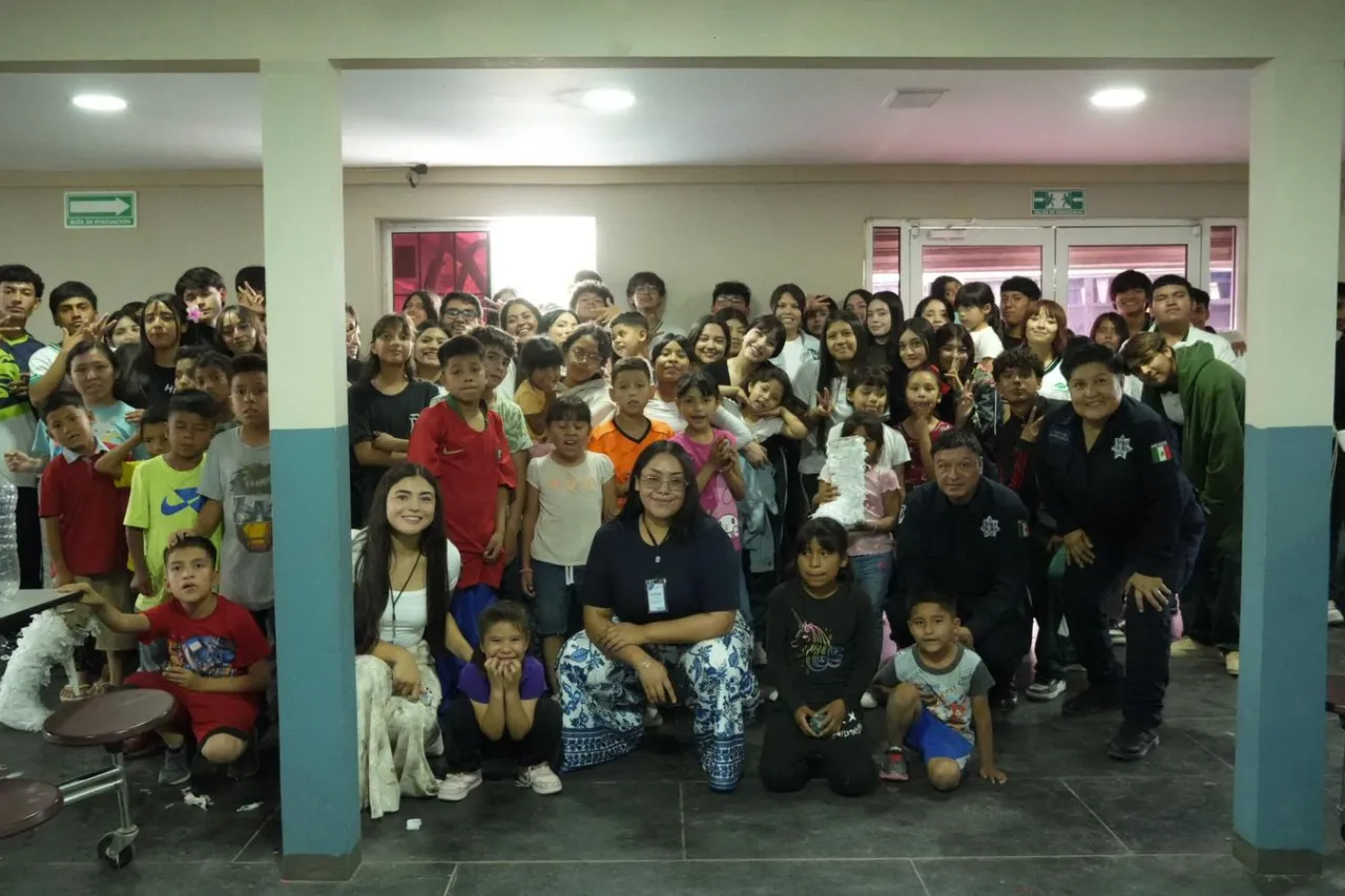 SSPE y estudiantes del Conalep llevan a cabo actividad en la Casa Hogar Pasitos