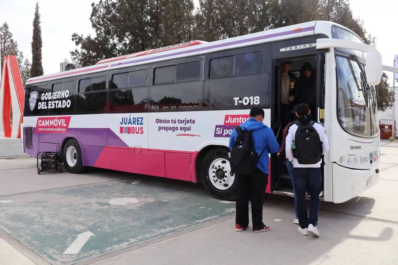 Aquí estará el CAM móvil del JuárezBus la próxima semana