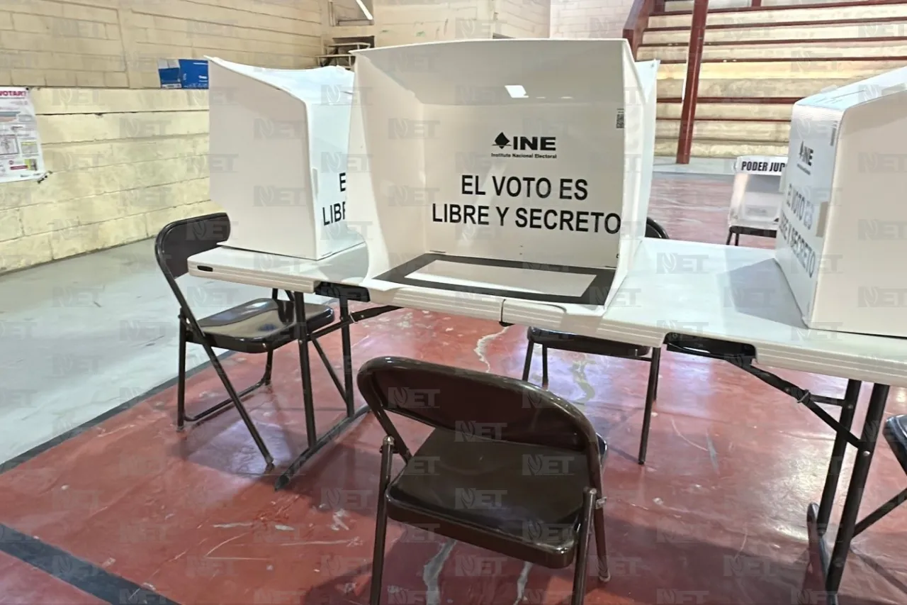 Instalan casillas de votación en Juárez