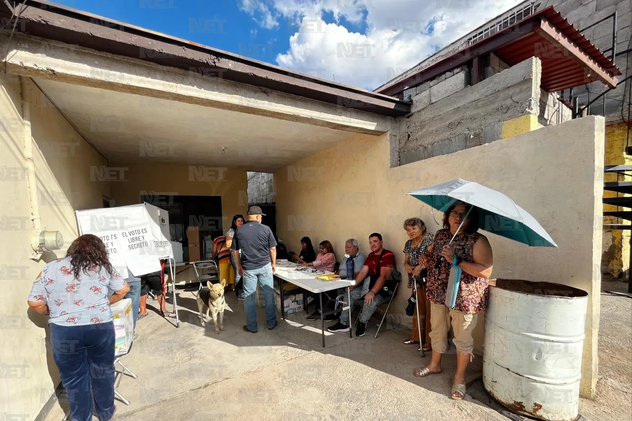Incrementa flujo de votantes en Chihuahua casi al cierre de casillas