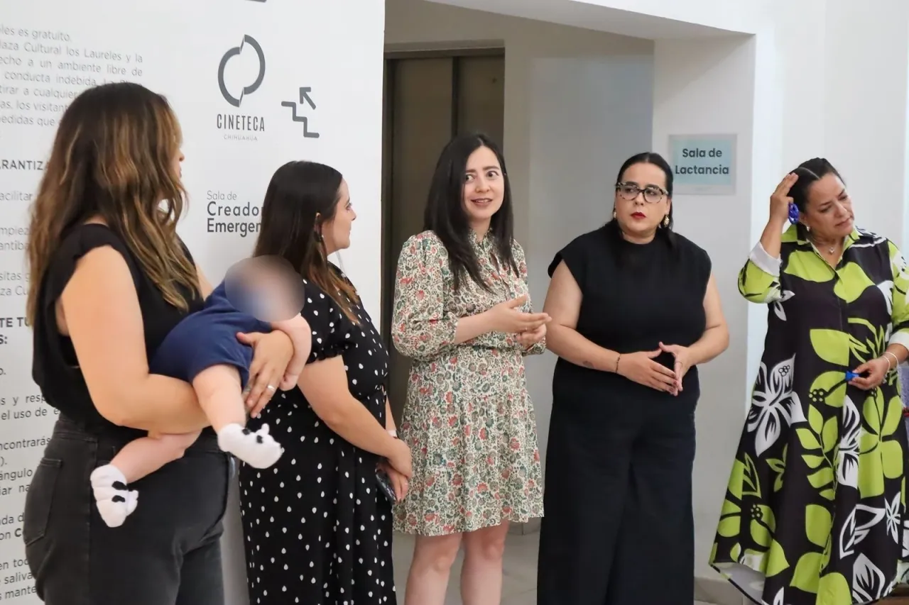 Inauguran sala de lactancia materna en la Secretaría de Cultura