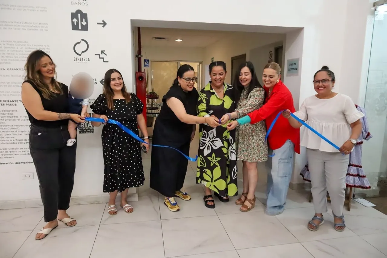 Inauguran sala de lactancia materna en la Secretaría de Cultura