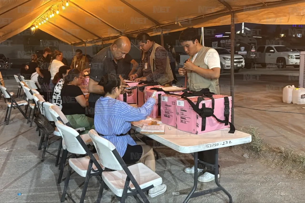 Llegan primeros paquetes electorales a la Asamblea Distrital Bravos