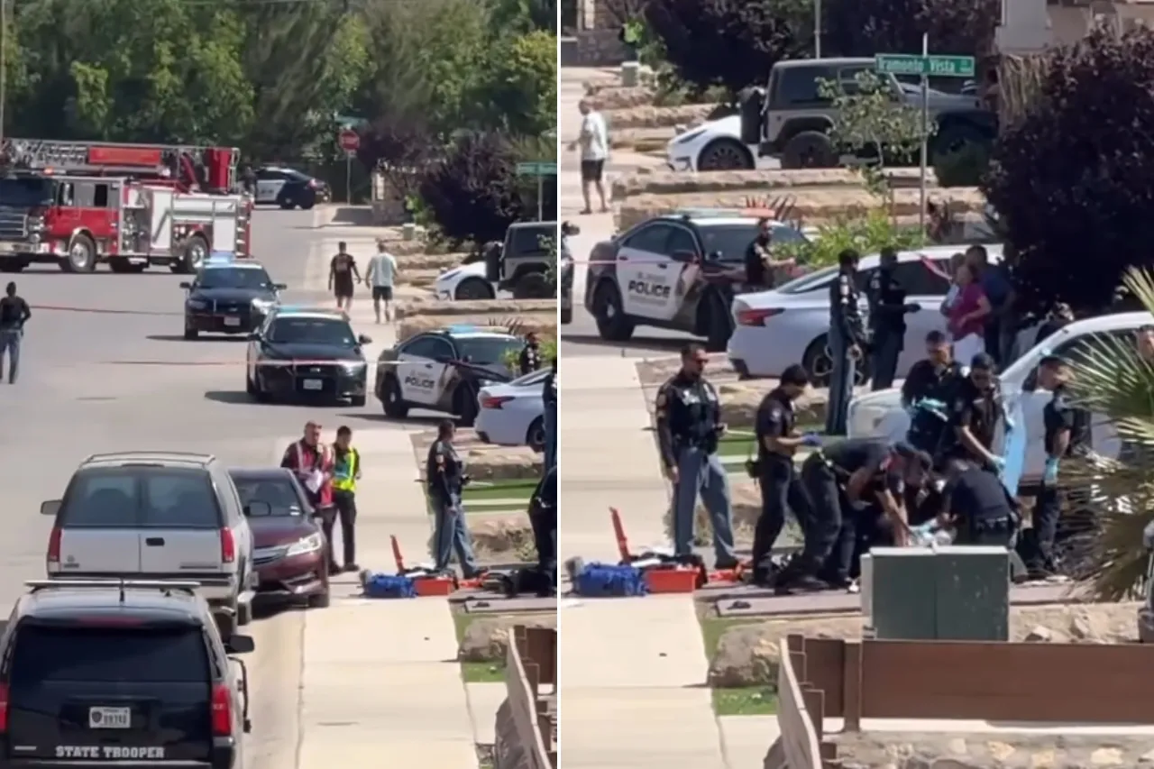 Abaten a sujeto que hirió a policía con arma de fuego en El Paso