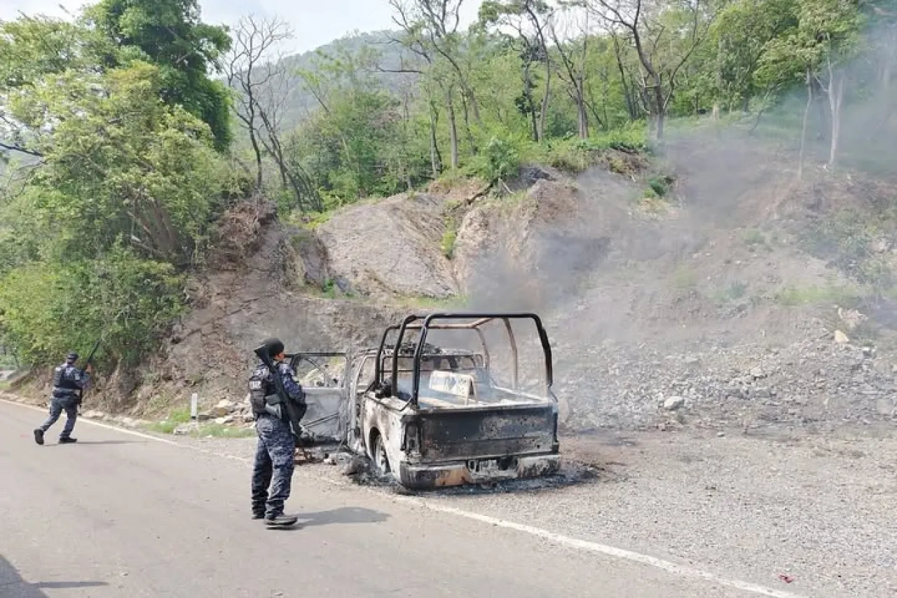 Mueren cinco policías en ataque del crimen organizado en Chiapas