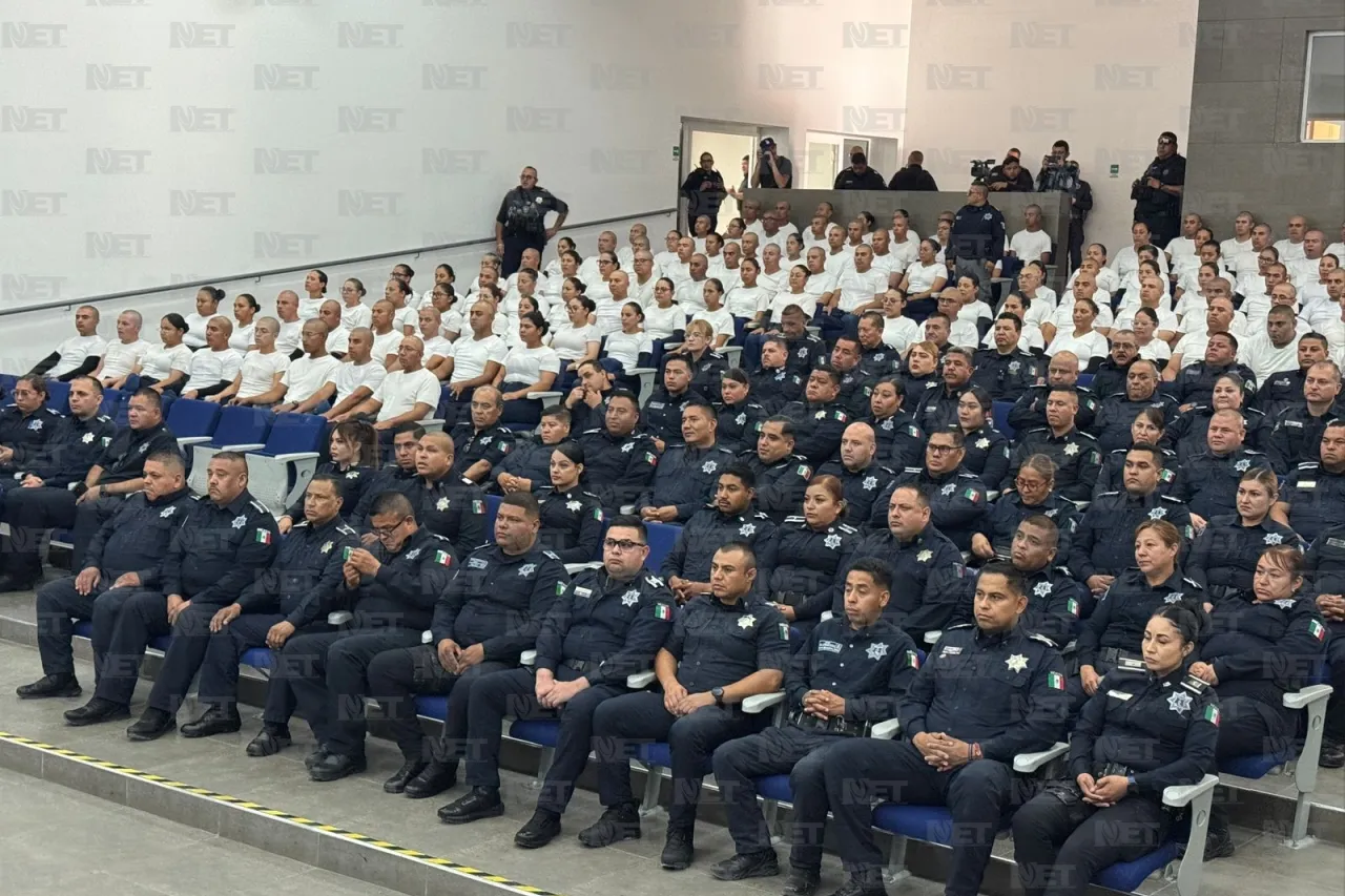 Reconocen a policías destacados en ceremonia oficial