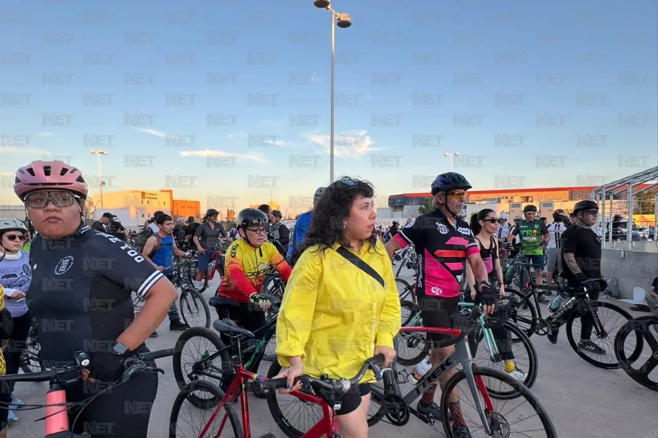 Convergen miles para rodada masiva por el Día Mundial de la Bicicleta