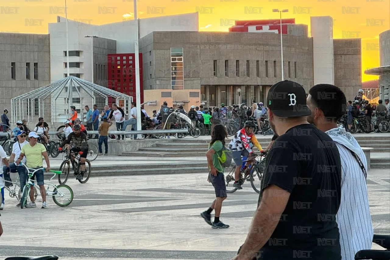 Convergen miles para rodada masiva por el Día Mundial de la Bicicleta
