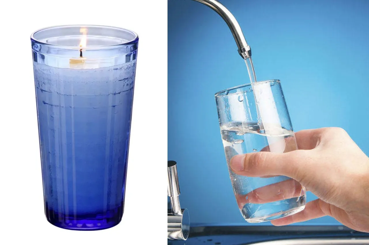 Vasos de veladoras: ¿Es seguro reutilizarlos para beber agua?