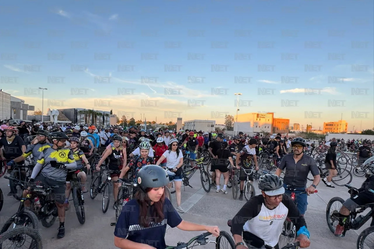 Convergen miles para rodada masiva por el Día Mundial de la Bicicleta