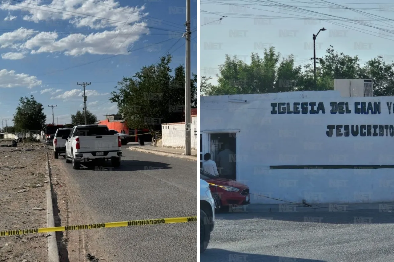 Contraste: Alababan en templo a un costado de escena de masacre