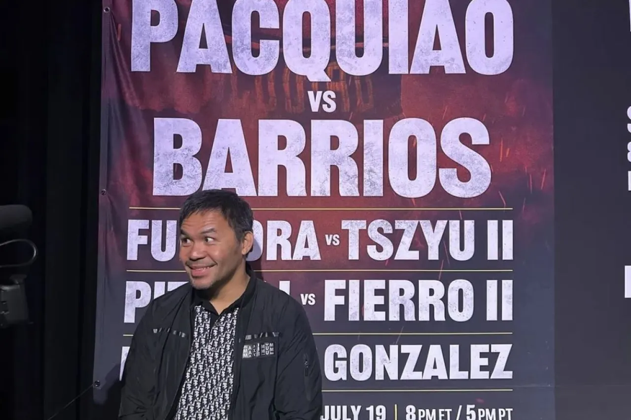 Pacquiao dice que su regreso al boxeo va más allá de una pelea