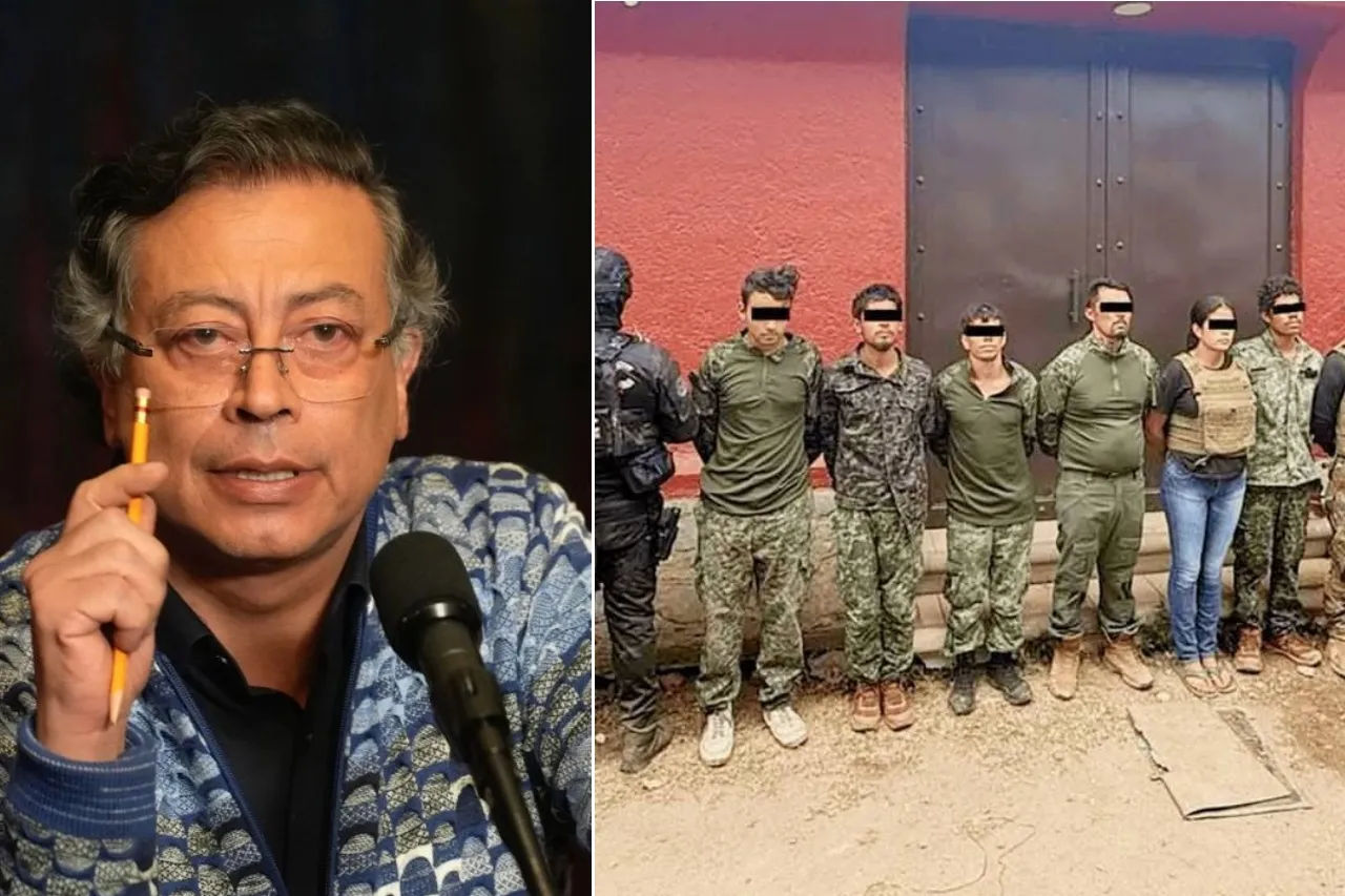Reconoce Petro que hay militares colombianos activos entre detenidos en México