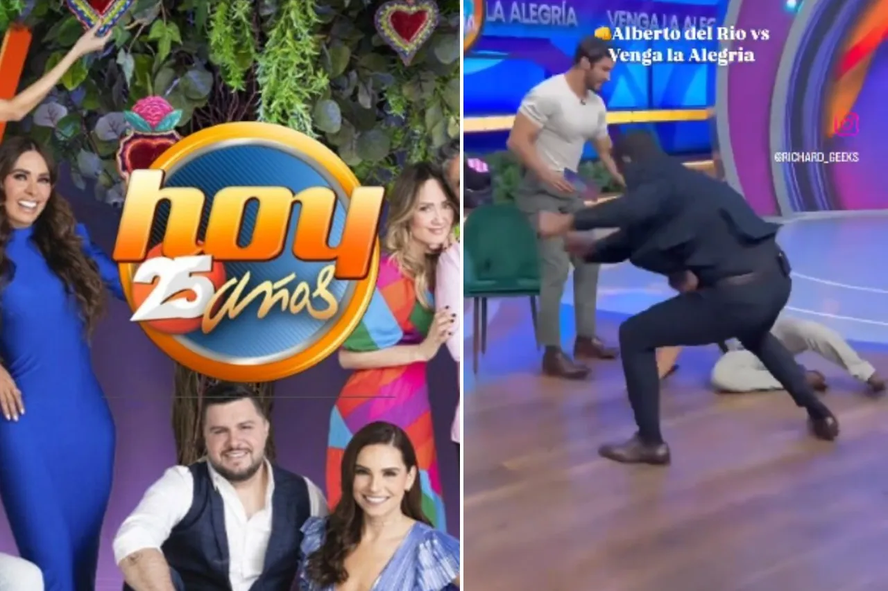 Conductor de 'Hoy' se burla de pelea en 'VLA': 'Aquí no fingimos'