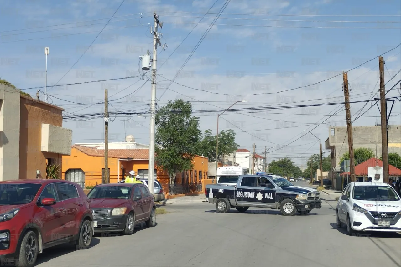 Se incendia tapia en la colonia Partido Romero