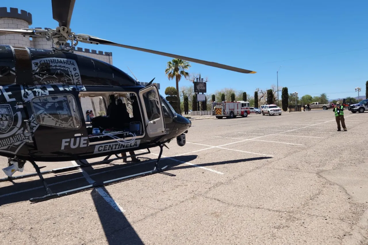 Traslado aéreo urgente salva a hombre herido en volcadura en NCG