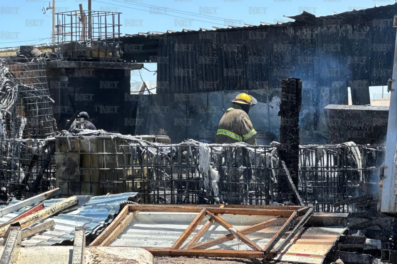 Se registra fuerte incendio en Los Kilómetros