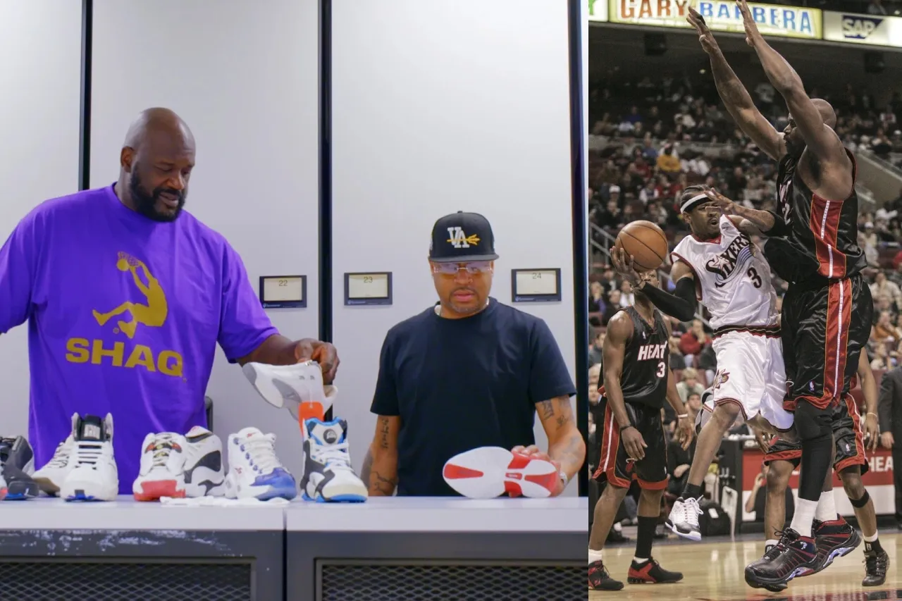 Shaq y Allen Iverson se unen para revivir a Reebok del olvido con docuserie