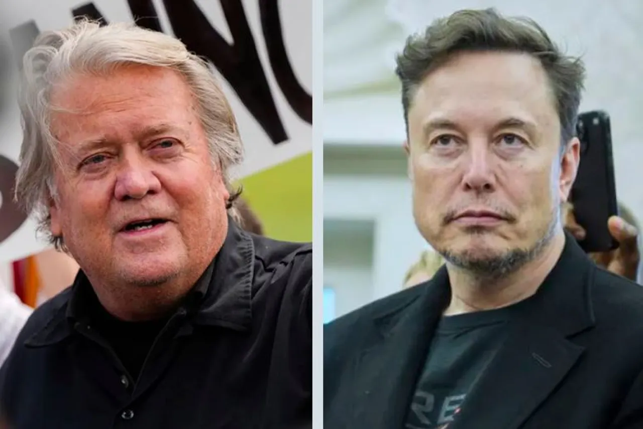 Pide Bannon deportación de Elon Musk tras críticas a Trump