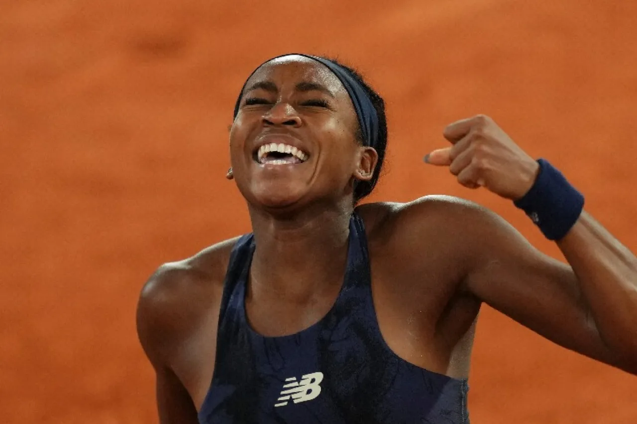 Gana Coco Gauff para meterse a la final de Roland Garros