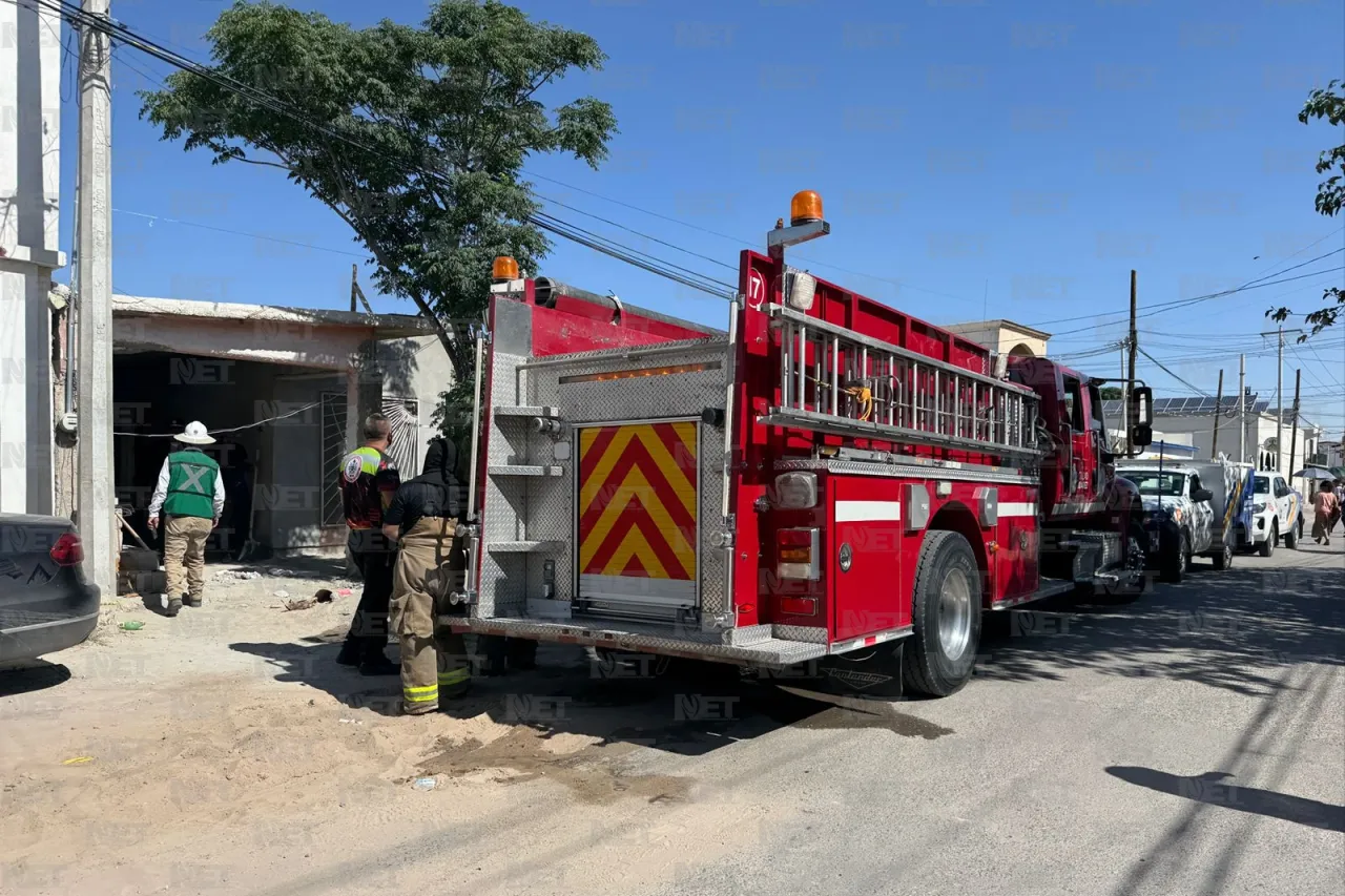 Fuga de gas causa explosión en vivienda en construcción
