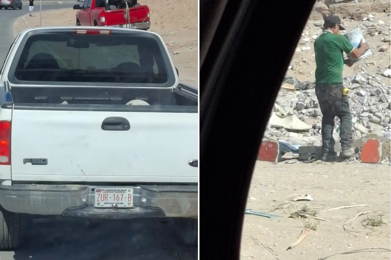 'Los cochinos de la semana': Los multan con 11 mil pesos por tirar escombro