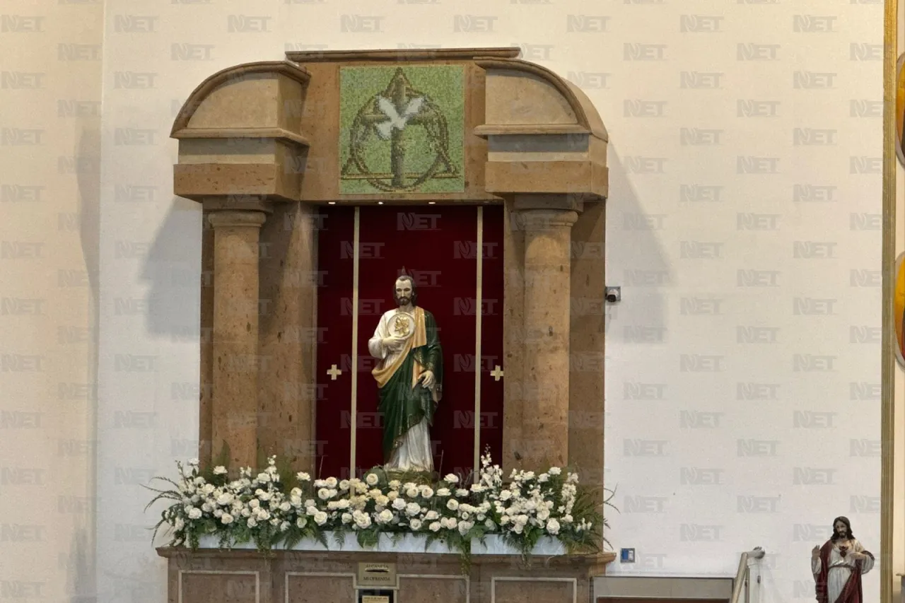 Juárez se prepara para recibir reliquia de San Judas Tadeo