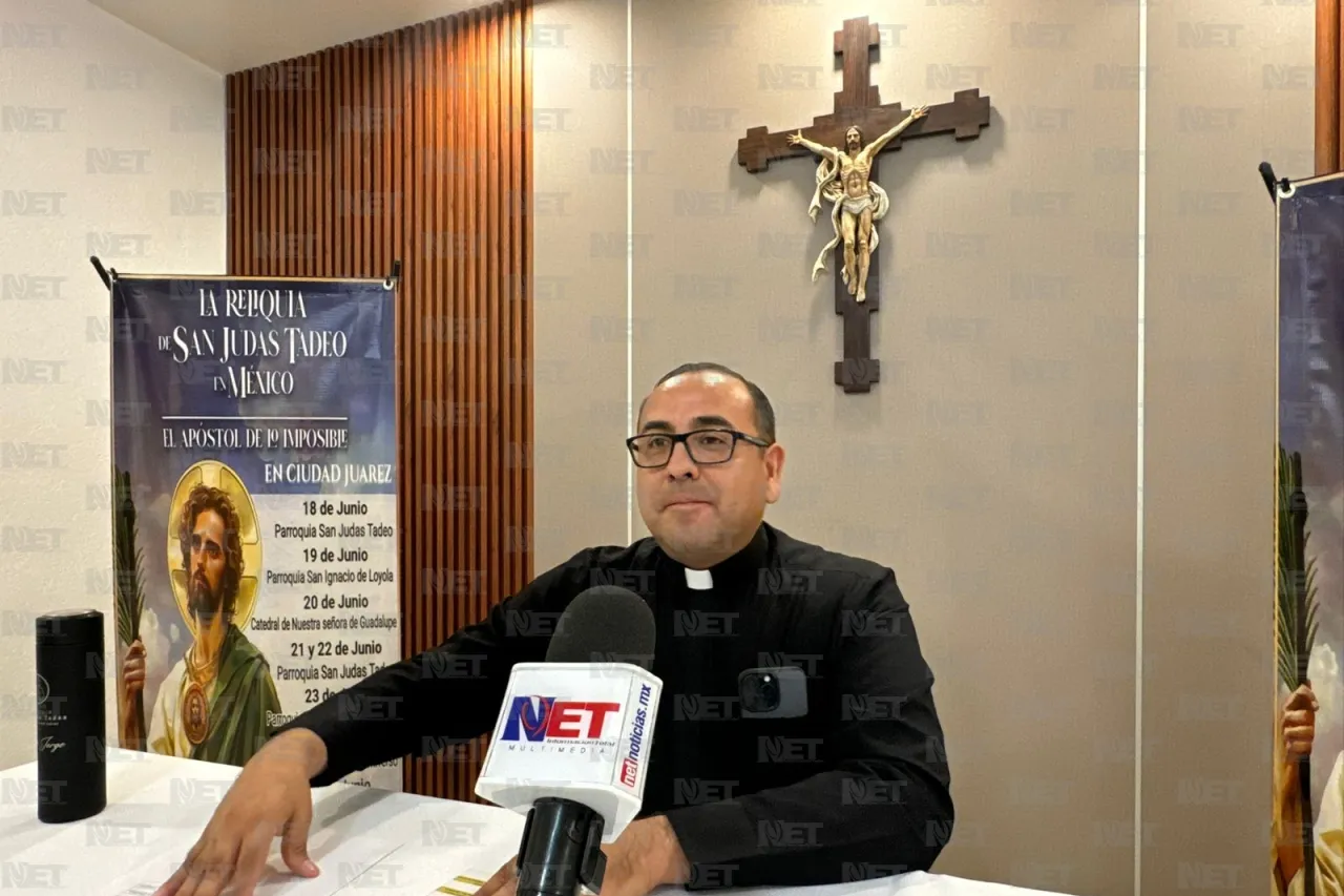 Juárez se prepara para recibir reliquia de San Judas Tadeo