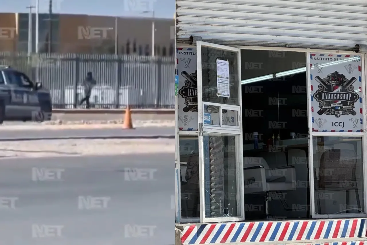 'No trae balas'; captan momento en que abaten a presunto sicario en El Mezquital