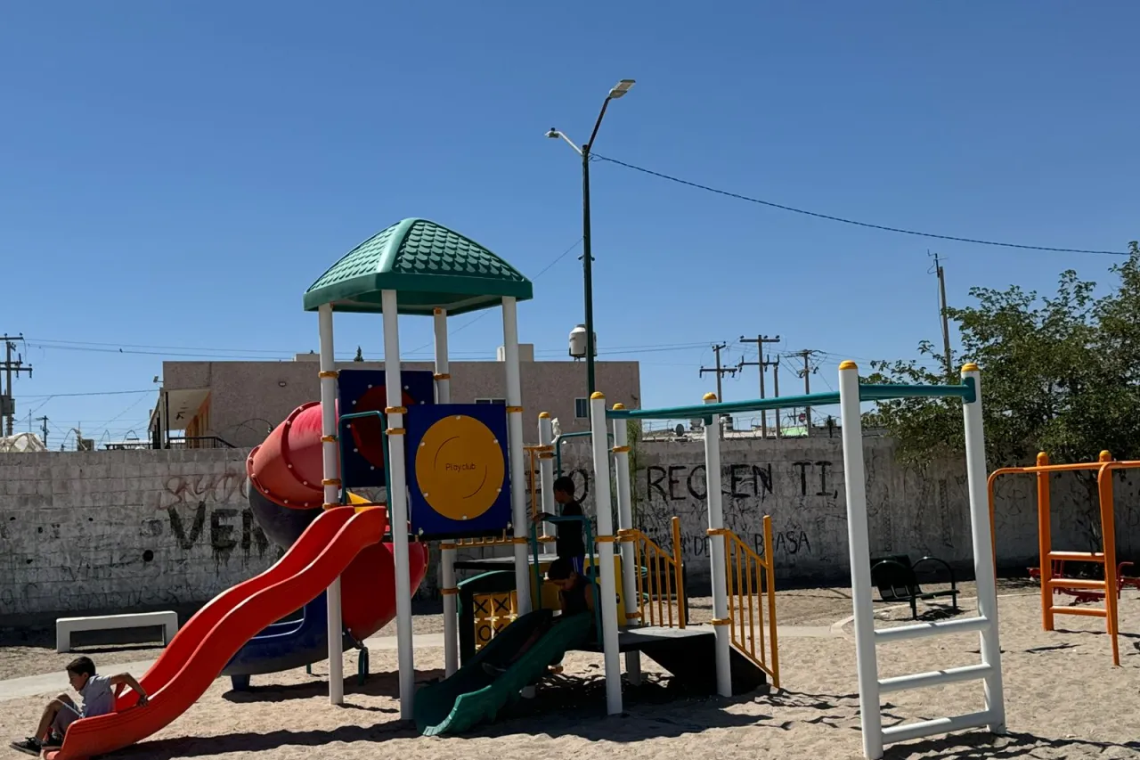 Parque La Tapioca tiene juegos y canchas nuevas