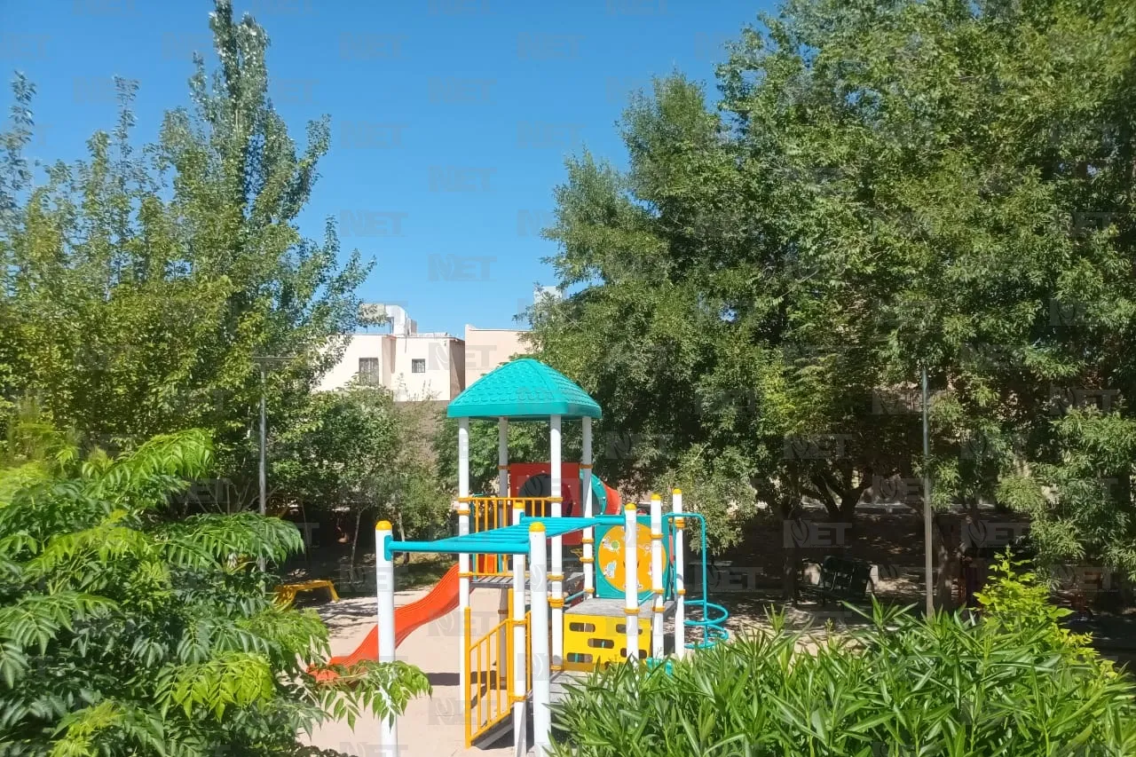 Rehabilitan parque de Privada Santa Catalina