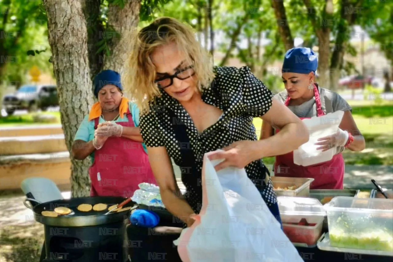 Silvia y su familia invitan a venta de enchiladas; necesita un marcapasos