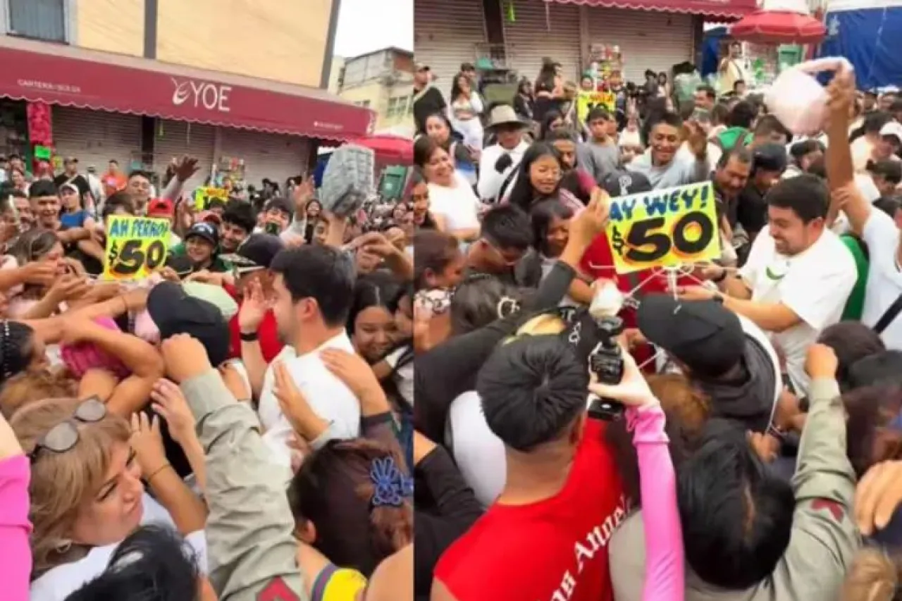 'La gente se lanzó como hambreada'; Critican dinámica de influencer para ayudar