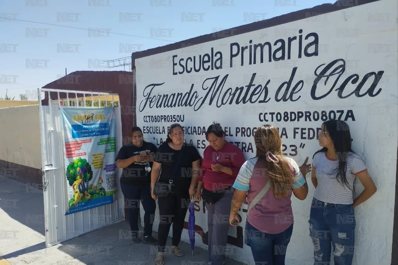 Bloquean oficinas de la CFE padres de la Primaria Fernando Montes de Oca