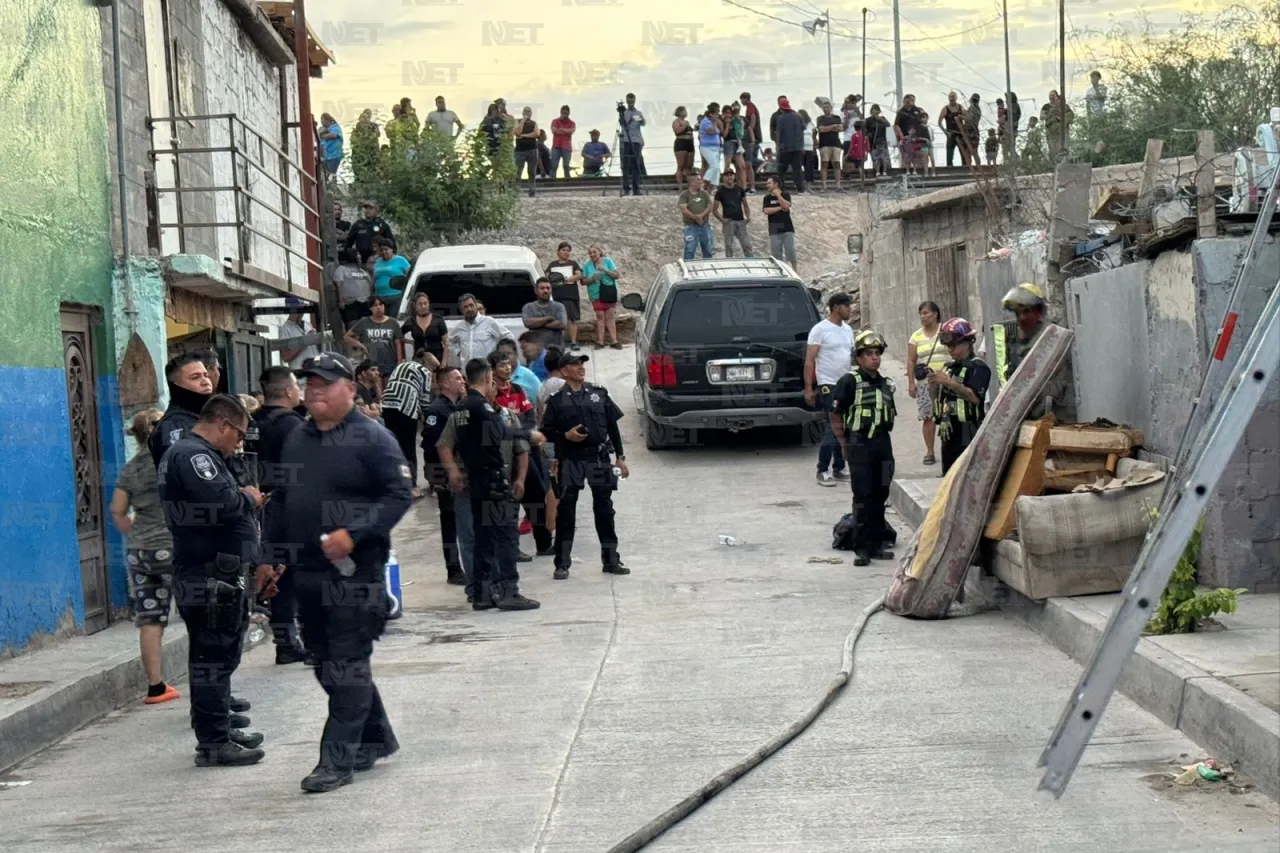 Incendio en vivienda provoca movilización de las autoridades