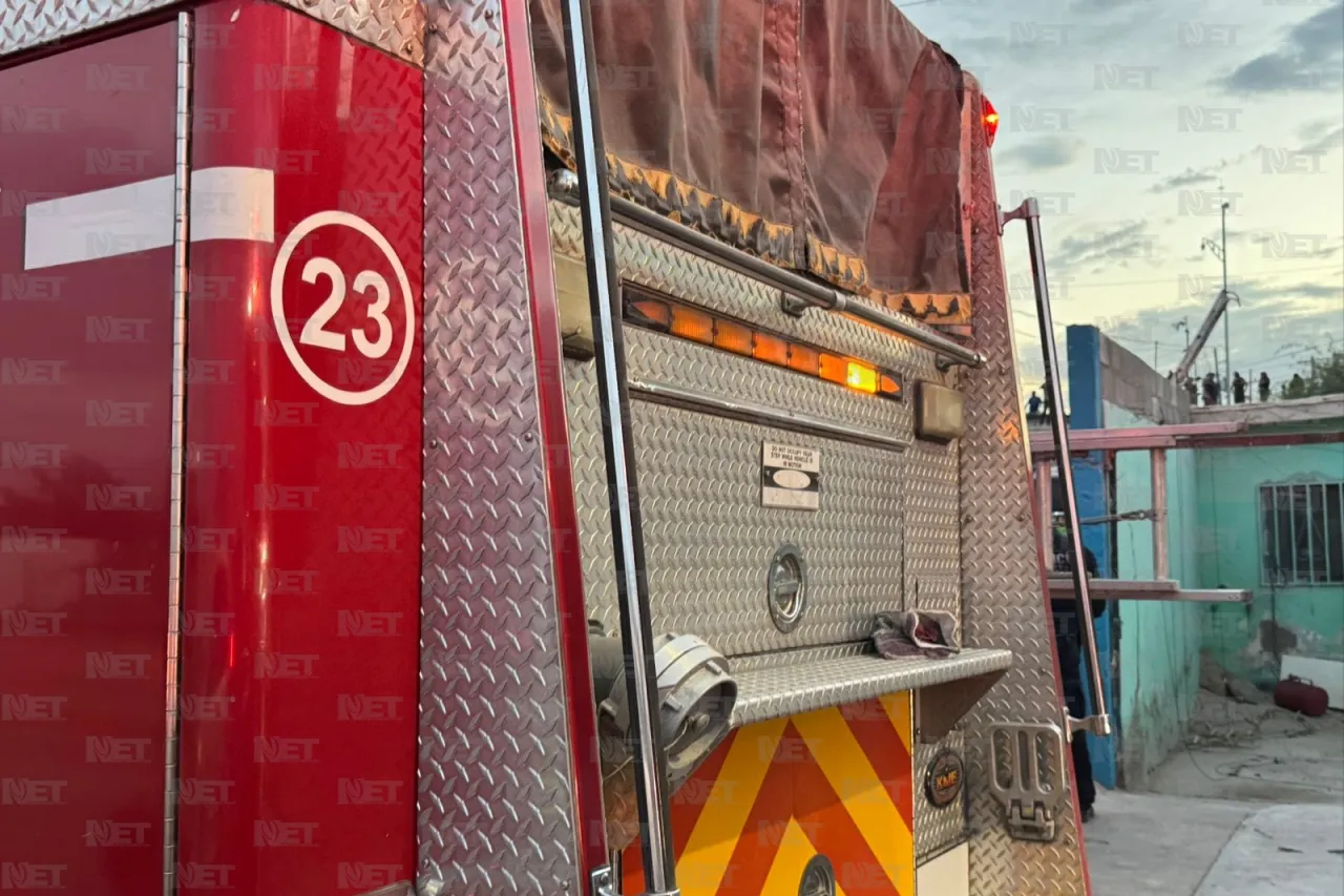 Incendio en vivienda provoca movilización de las autoridades