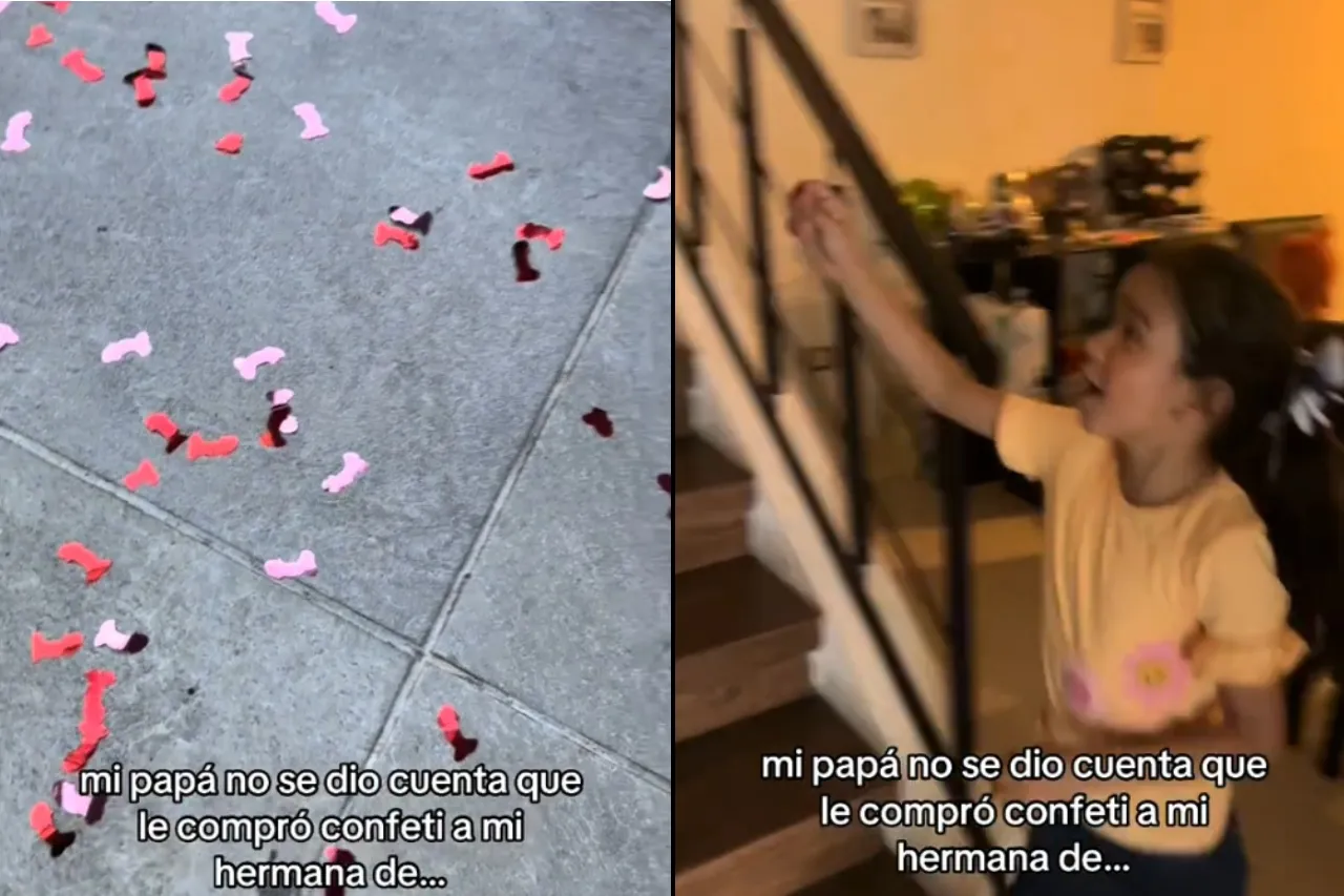 Se confunde y compra confeti de despedida de soltera para fiesta de hija menor