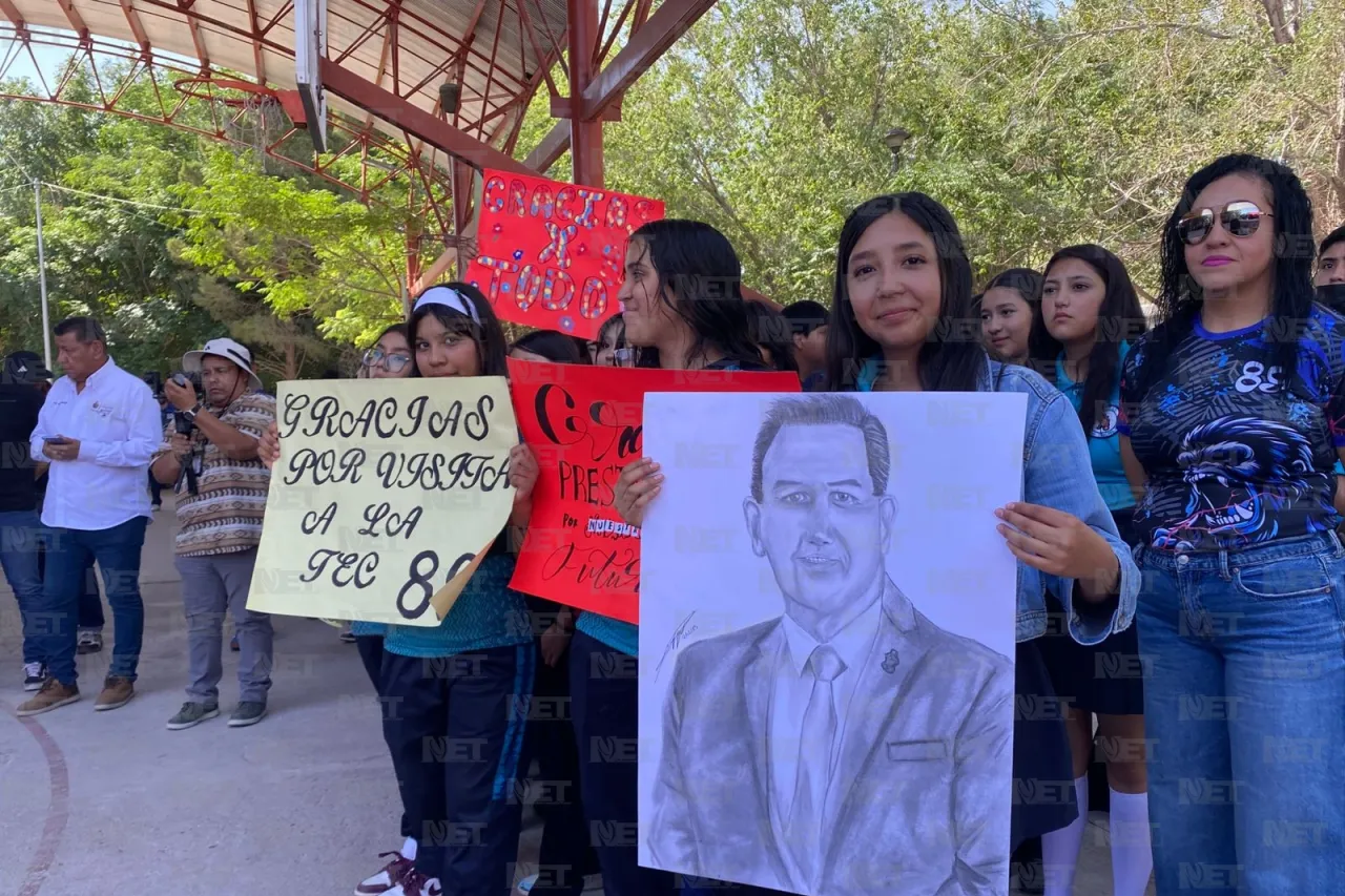 Secundaria Técnica 89 recibe mejoras y terreno para ampliación