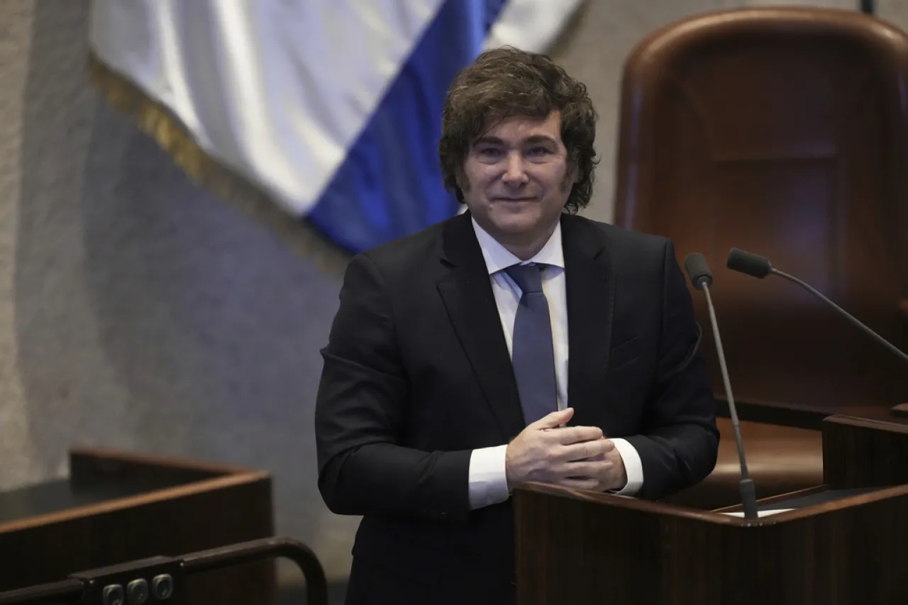 Presidente Argentino Javier Milei recibe el Premio Génesis en Israel