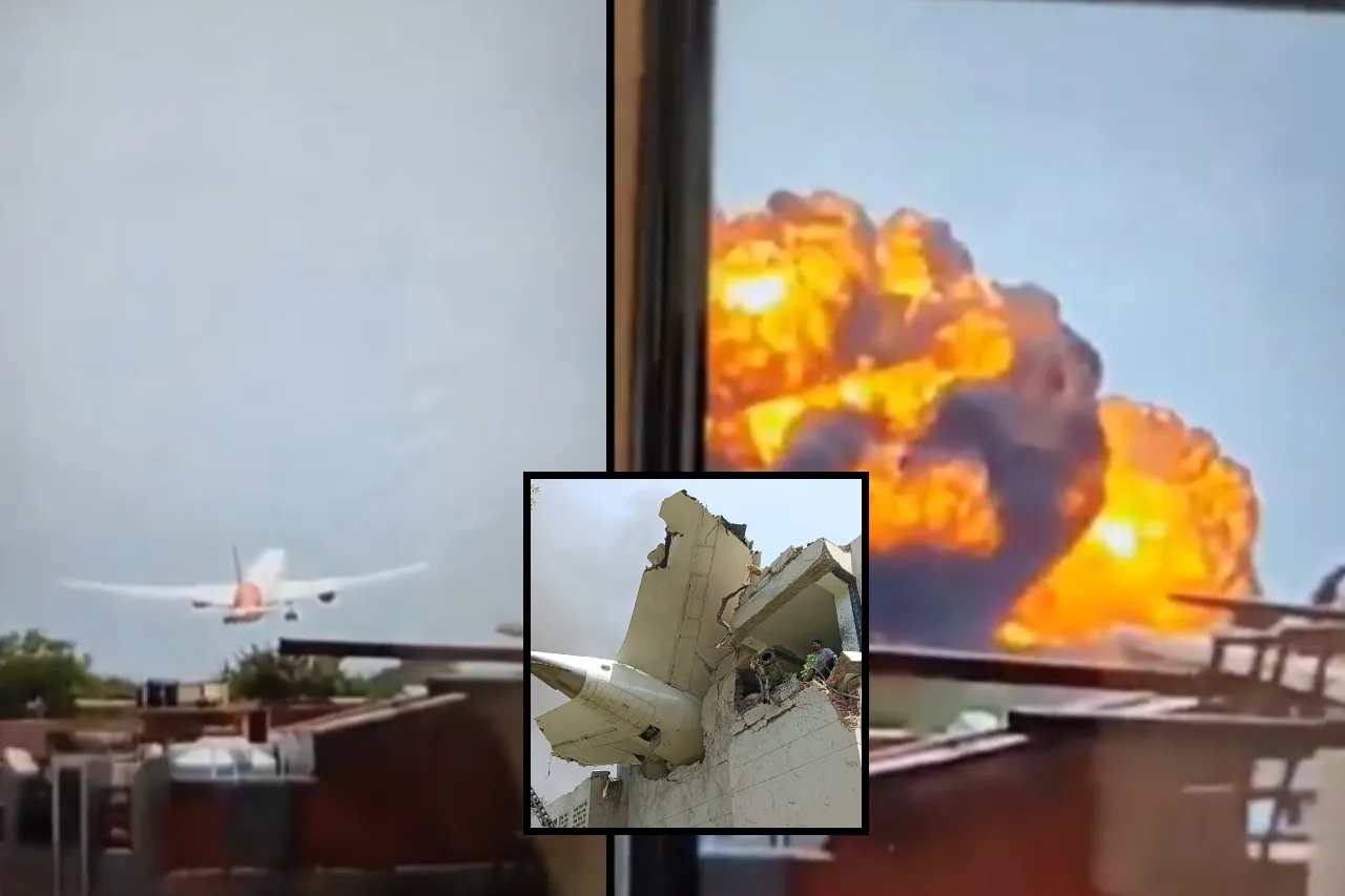 Video: Se estrella avión con 242 pasajeros al despegar; no hay sobrevivientes